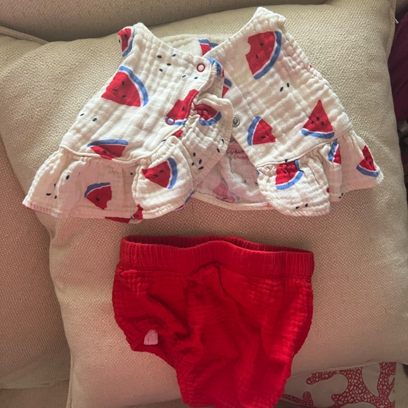 Adorable Watermelon Summer Outfit - Picture 3 of 4